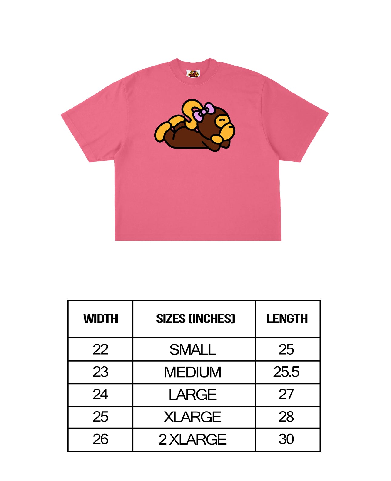 A GOOD APE SALMON PINK
