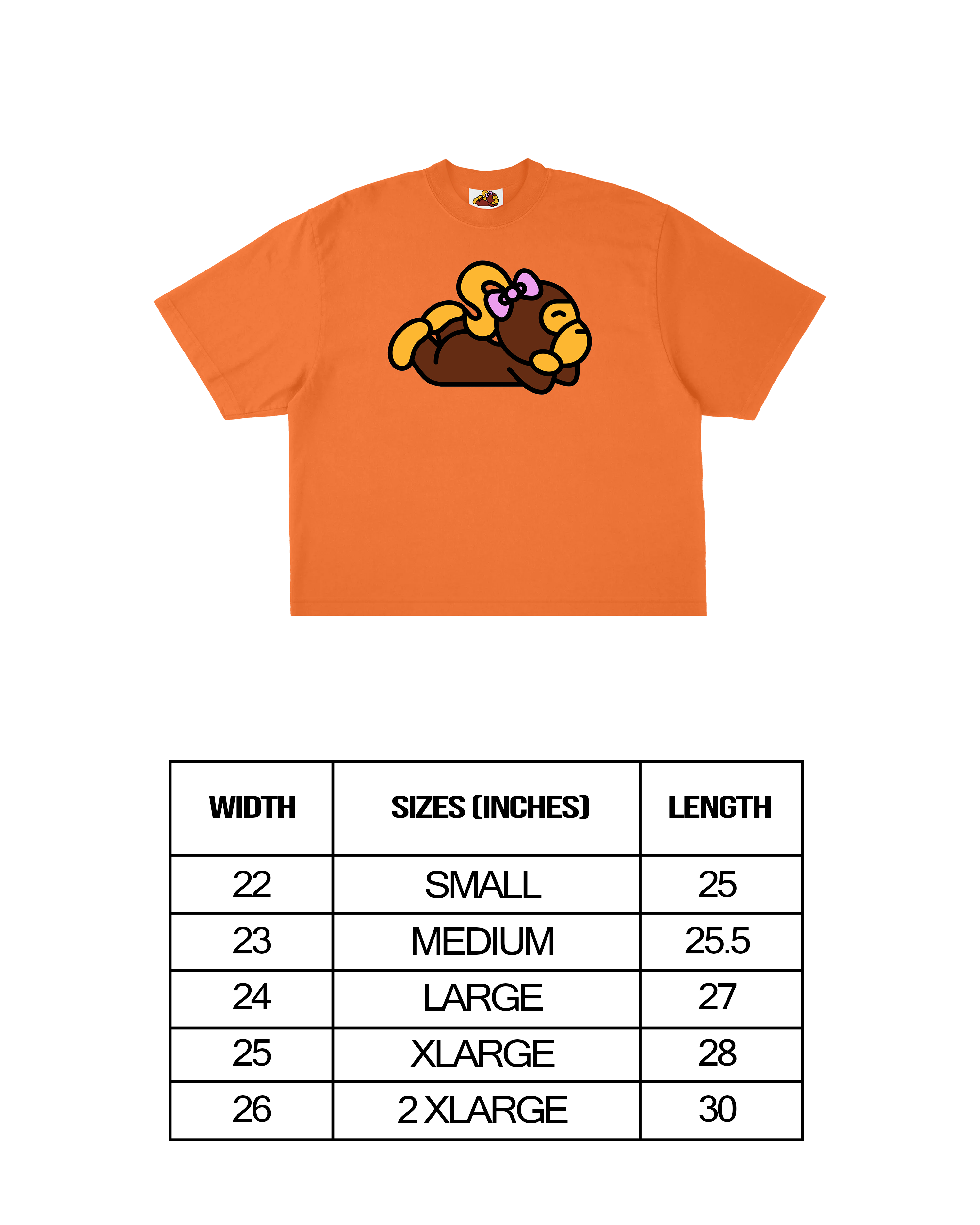 A GOOD APE NEON ORANGE